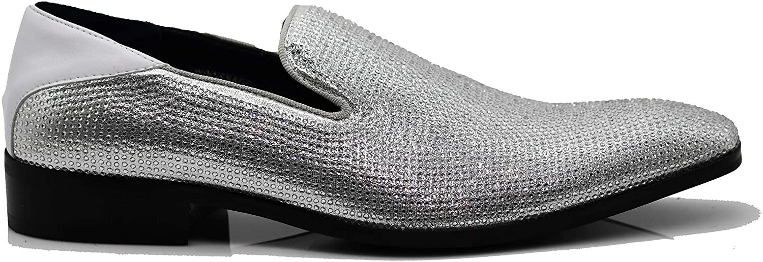 Enzo Romeo Men Fashion Rhinestones 