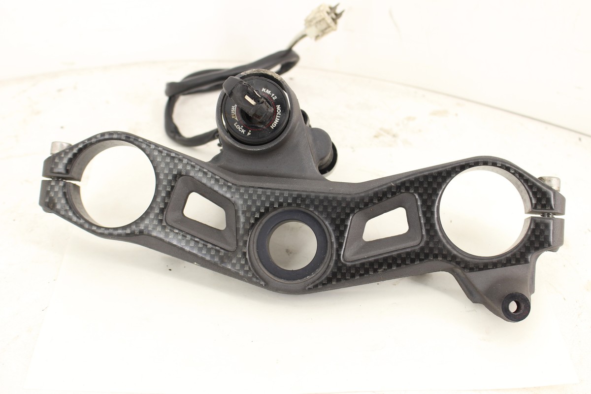 2012 Kawasaki Ninja Zx10r Zx1000j Forks Upper Triple Tree Clamp 2012 Kawasaki Ninja Zx10r Zx1000j Forks Upper Triple Tree Clamp