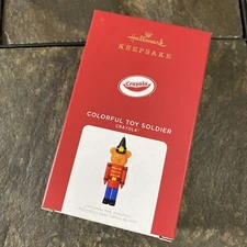 Hallmark Keepsake - Colorful Toy Soldier - Crayola - 2021 **NEW / FREE SHIP**