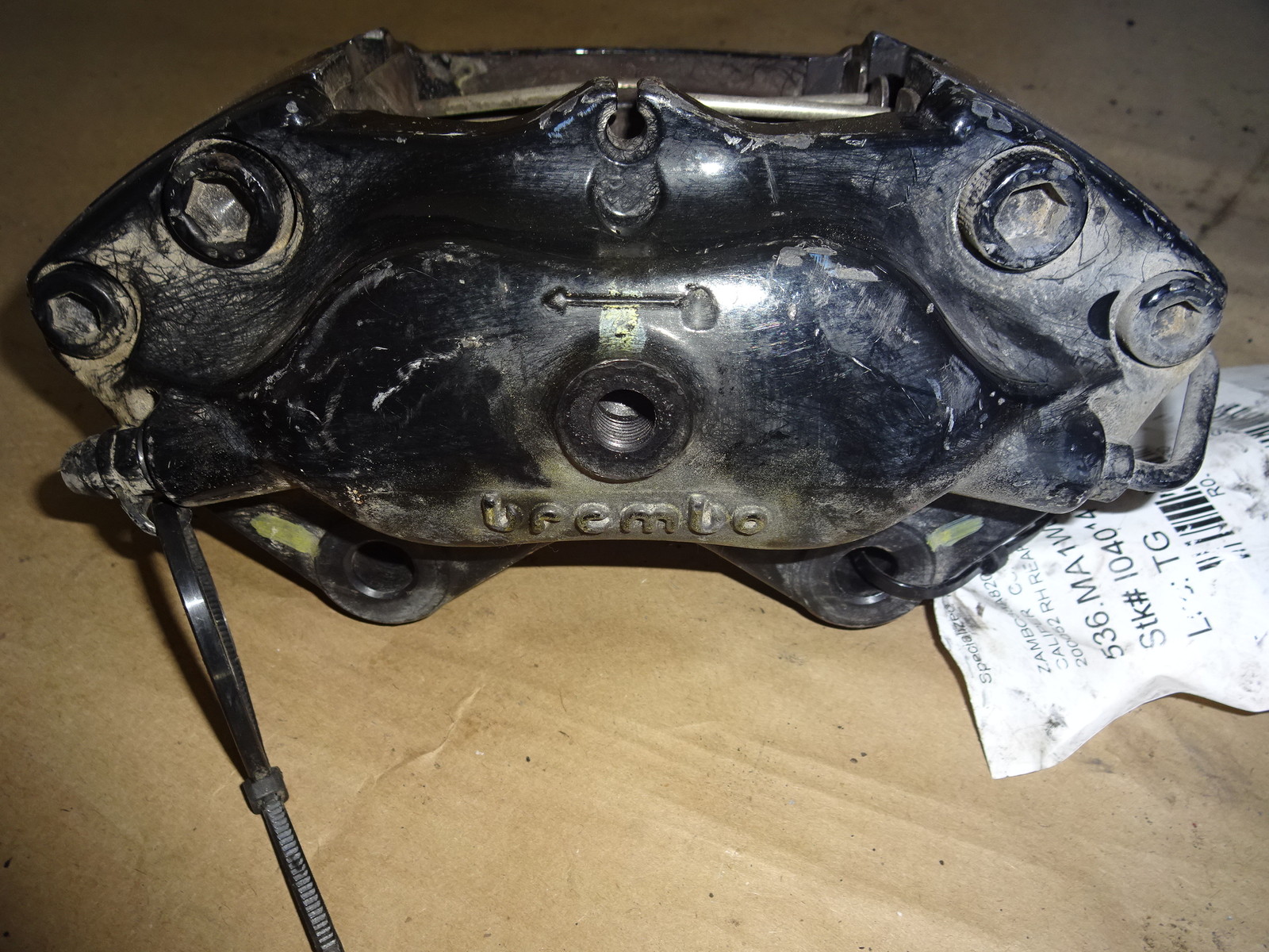 Maserati 4200 Coupe Spyder RH Right Rear Brake Caliper partC # 200052