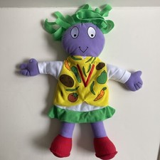 Puppet The Letter People  V  Alphabet Plush Abrahams Learning 15  x6  Ships Free