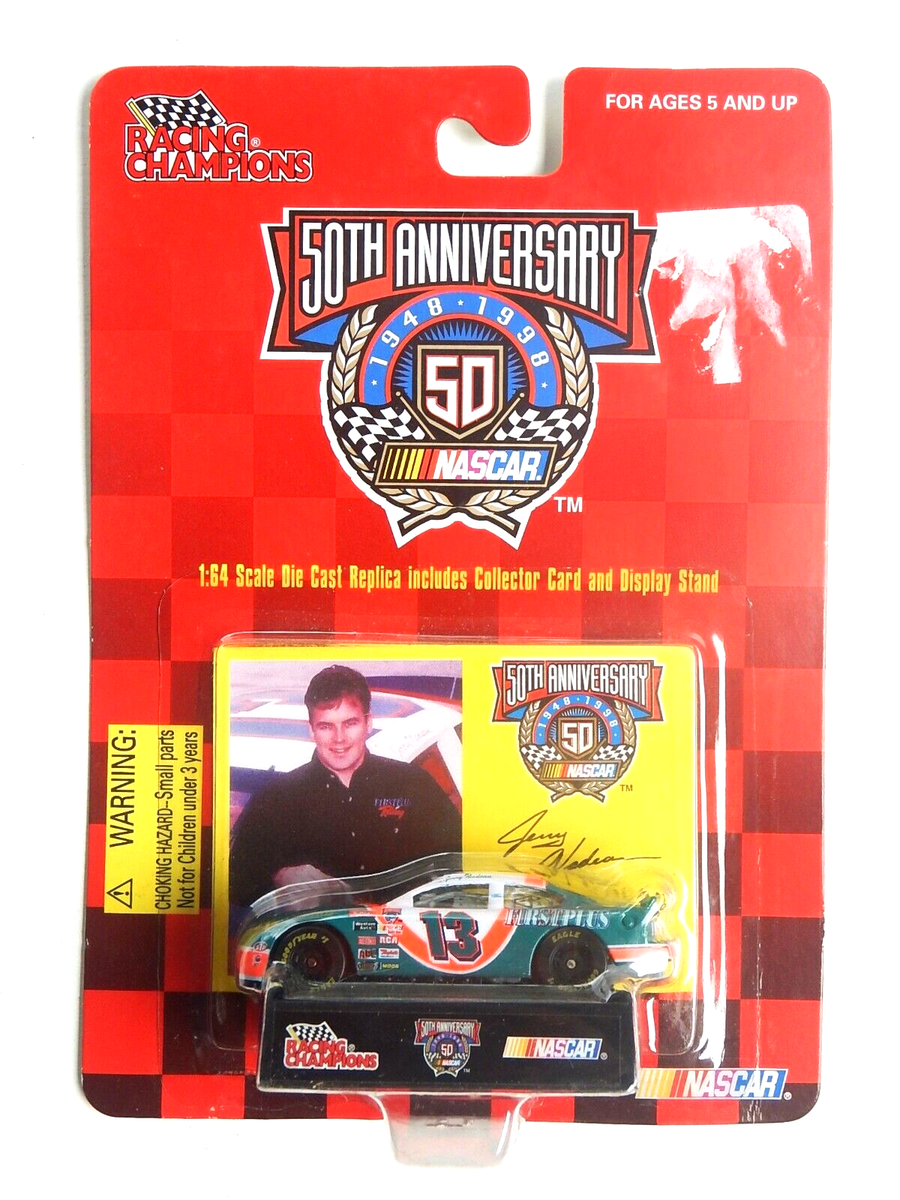 Jerry Nadeau #13 First Plus Ford Car (Nascar)(Racing Champions