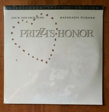 PRIZZI'S HONOR Laserdisc Jack Nicholson Widescreen NEW AND SEALED