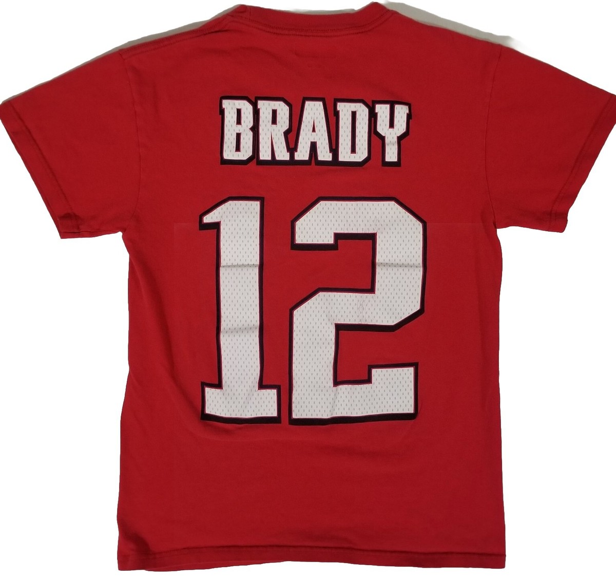 NFL Team Apparel TOM BRADY #12 New England Patriots Red T