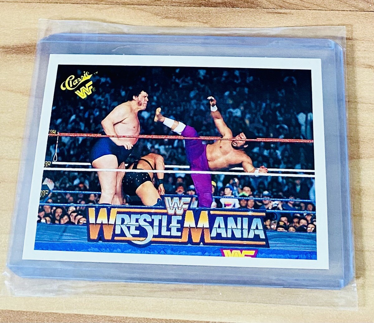アンドレ・ザ・ジャイアント カード Andre The Giant WrestleMania VI - 1990 WWF Classic Wrestling Card