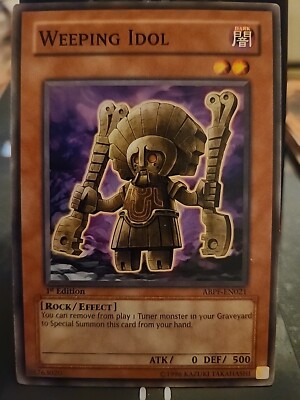 Weeping Idol - 1st Edition - Yugioh Dark Monster - Vintage