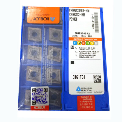 KORLOY CNMG120408-HA PC9030 Carbide Inserts CNC TOOL ✦Kd | eBay