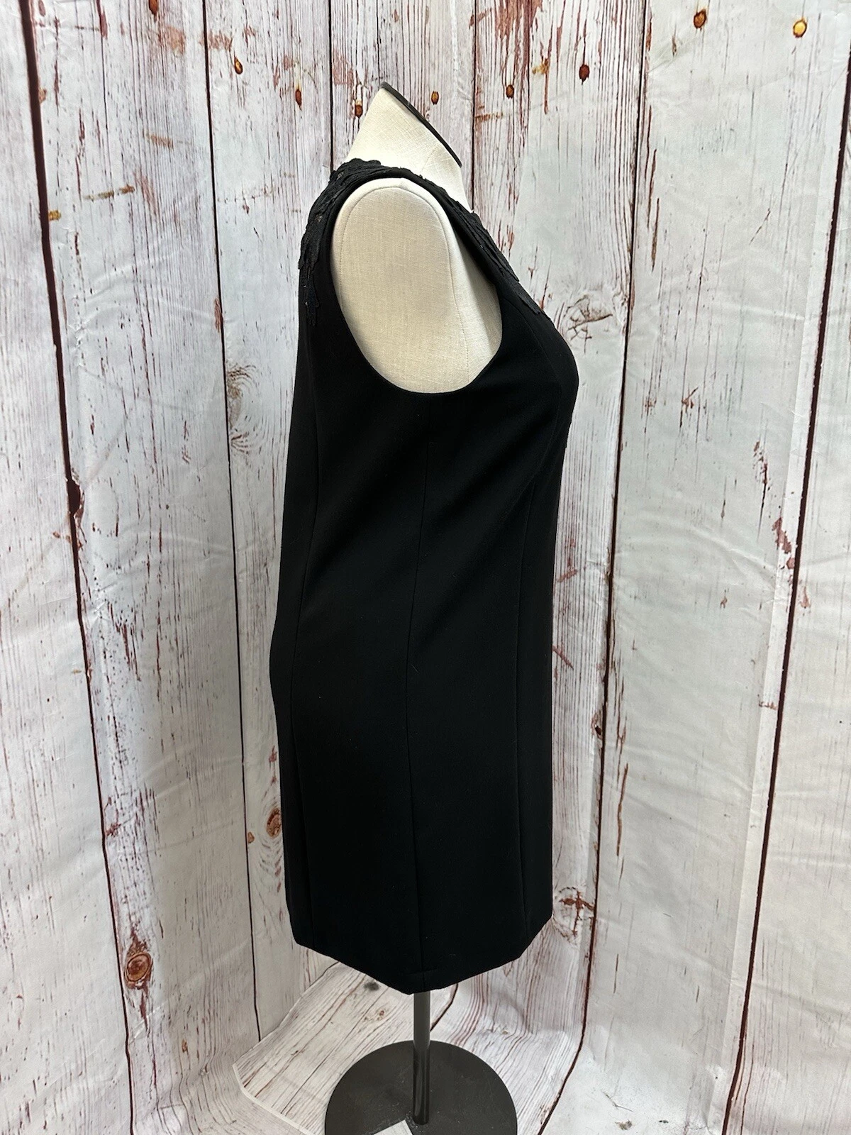 VALENTINO Abito nero nuovo con etichette BCBG Maxazria Valentine taglia large tcc