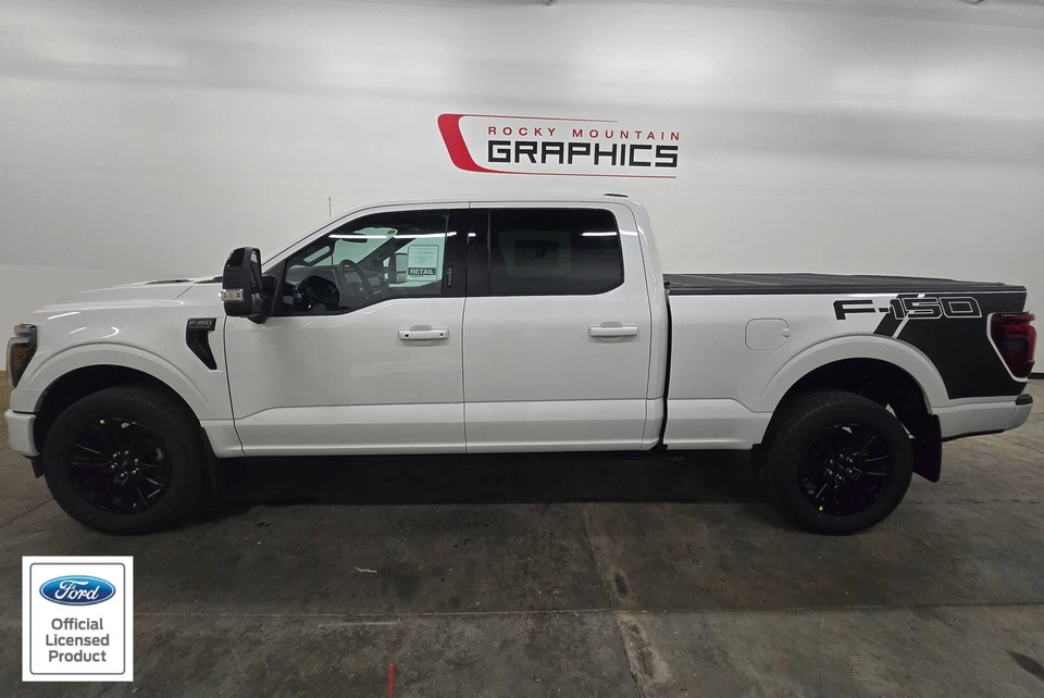 Ford F-150 2021-2025 platón F-150 calcomanías gráficas laterales F150 - par Foto 4 de 4