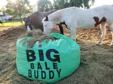 Big Bale Buddy; stop waste hay / haylage! For equines, cattle, sheep, camelids..