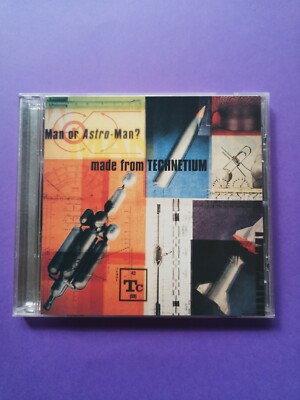 Man Or Astro Man? Made from Technetium - CD on Touch and Go - Devo-esq surf rock