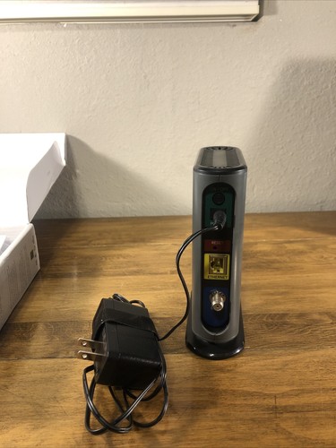 Motorola Cable Modem Model MB7220 w/ Power Cord - Picture 5 of 6