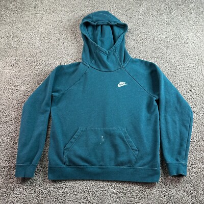 Nike Sportswear Hoodie Womens Medium Atomic Teal Green