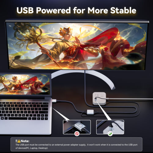 Active 8K HDMI 2.1 to DisplayPort DP 1.4 Cable 2m 4K 120Hz Adapter PS4 Apple TV - Picture 7 of 12