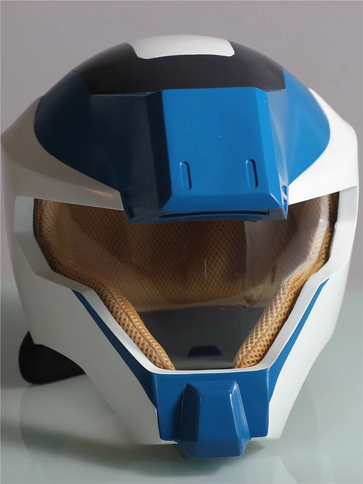 Gundam Kira Yamato Casco de Conductor Juegos con disfraces Casco de Motocicleta Halloween Juegos con disfraces Máscara Foto 4 de 4