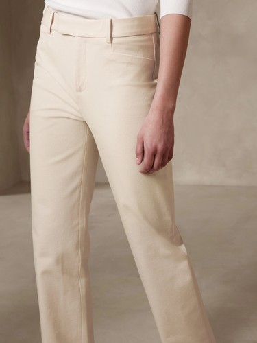 NWT Banana Republic STRAIGHT SLOAN PANT, BLACK SIZE 8L 8 L #754557 Y0319H - Picture 4 of 5