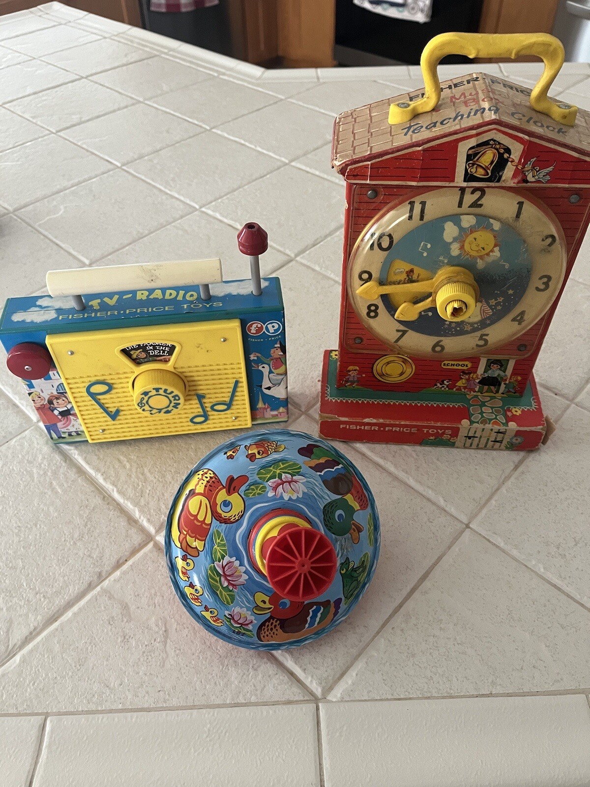 Lot Of 3 Vintage Fisher Price Toys eBay