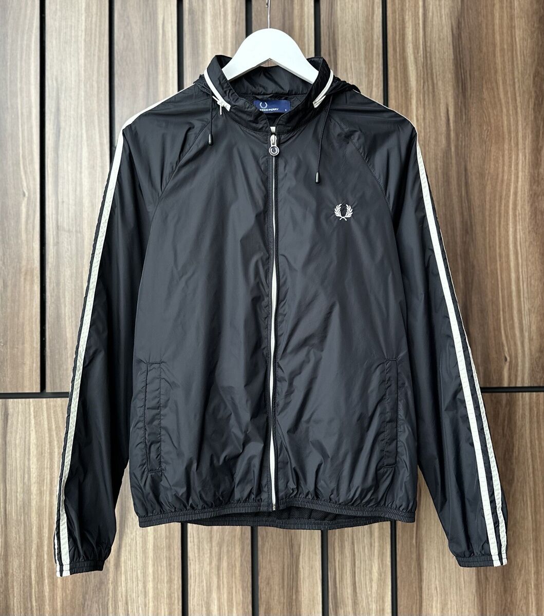 Fred Perry Windbreaker Logo Zipper Men's Size S | eBay Fred Perry Windbreaker Logo Zipper Men's Size S | eBay