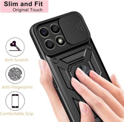 Case Pixfab Per Smartphone For Honor Custodia Ibrida Antiurto Con