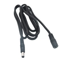 DC Power Supply Extension 5.5mm x 2.5mm Cable CCTV Extender Male to Female 18AWG