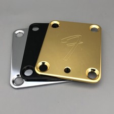 Fender Micro Tilt Guitar Neck Plate Option Gold Black Silver
