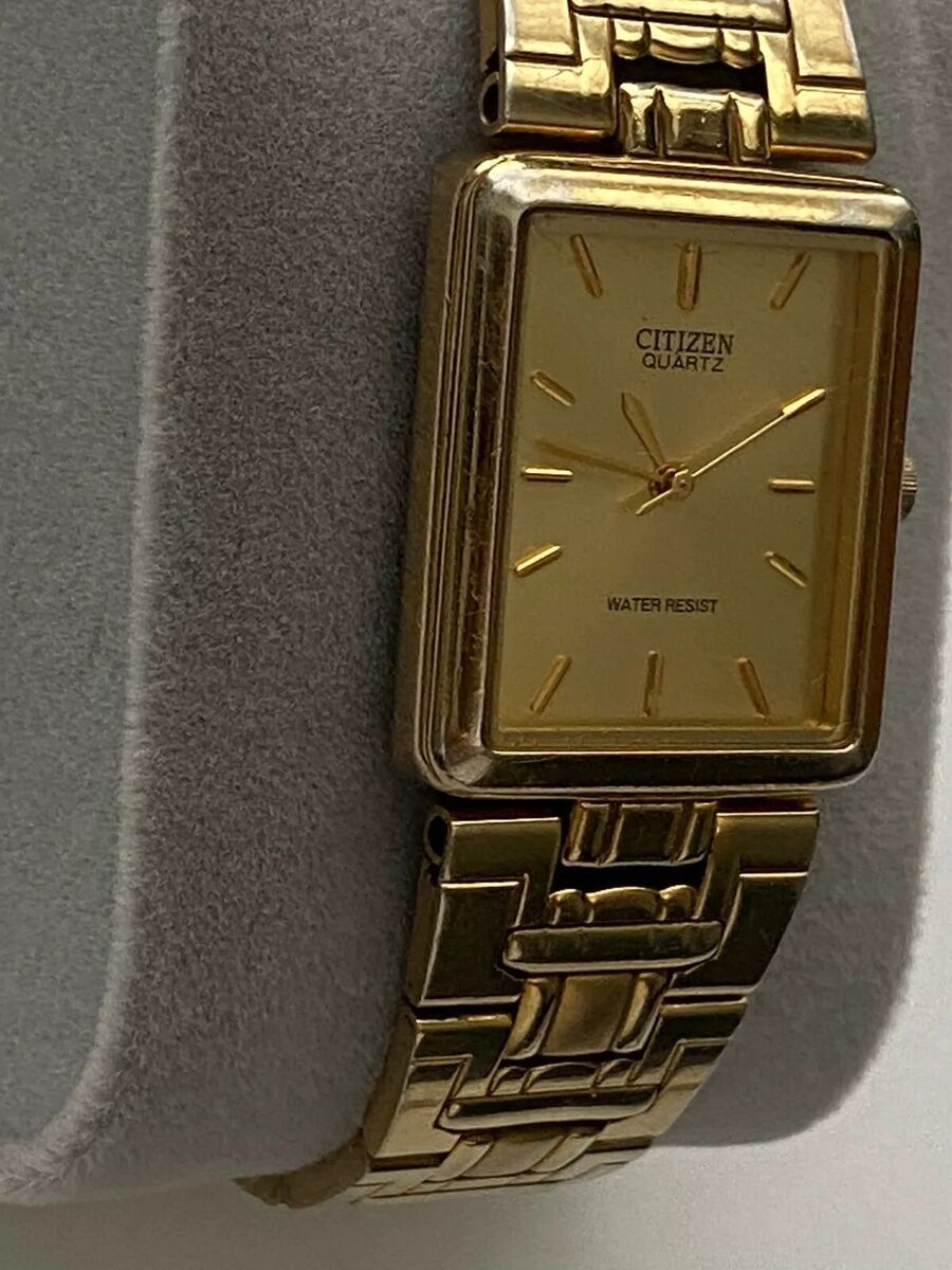Vintage CITIZEN Gold Tone Quartz 1032-R GN-0-S-4 Unisex Vintage CITIZEN Gold Tone Quartz 1032-R GN-0-S-4 Unisex