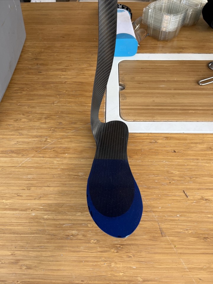 Thuasne Right Foot Carbon Fiber Foot Drop Brace (SEE MEASUREMENT) eBay