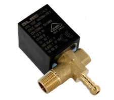 ELETTROVALVOLA VAPORE FERRO DA STIRO CALDAIA  ANGOLARE  90° 1/8  BOBINA 4W LELIT