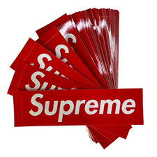 Supreme Box Logo Sticker Lot - Authentic Bogo Stickers