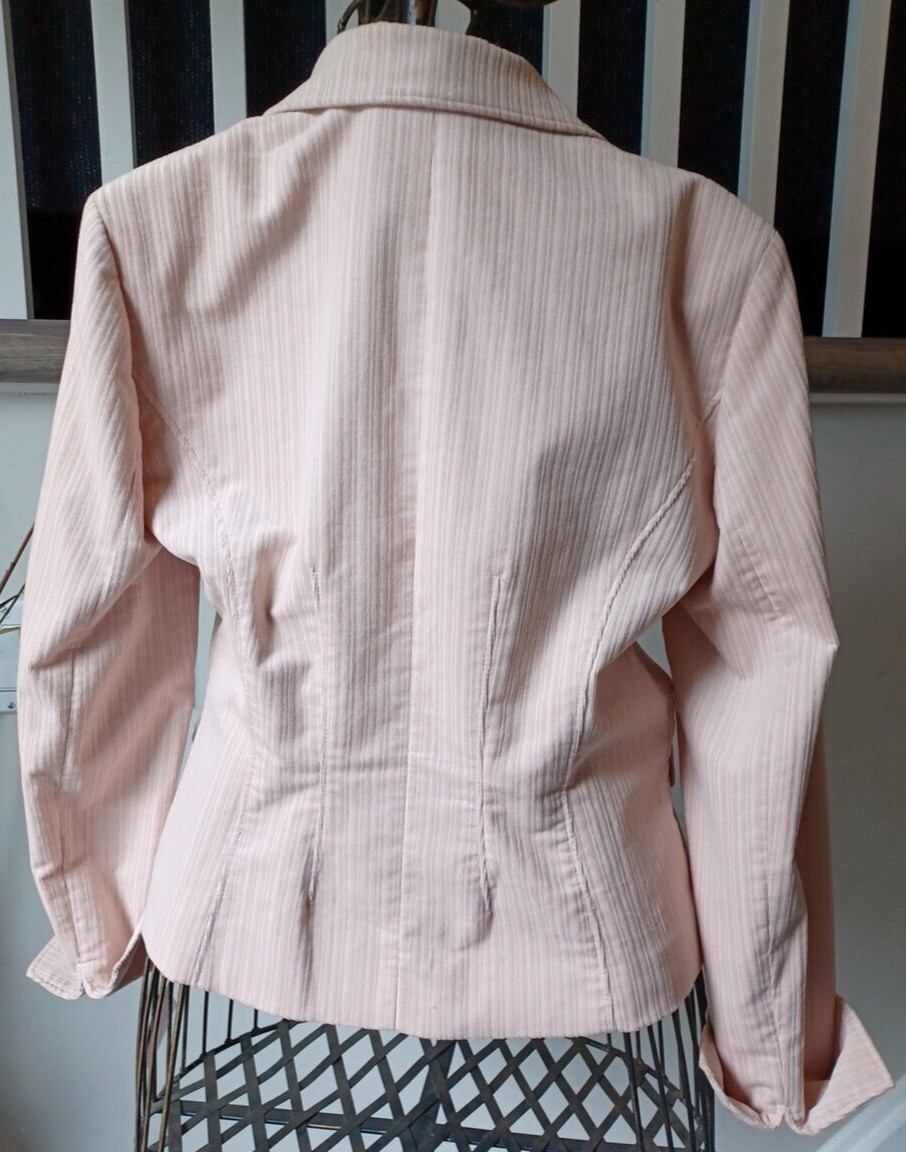 Anne Klein Jacket One Button 6 Light Pink Blazer … - image 5