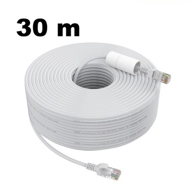 RJ45 CAT5e Ethernet Netzwerkabel 30 Meter für ANNKE PoE Überwachungskamera