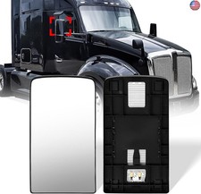 High Soar Door Main Mirror Glass Upper for Kenworth T680 T880 2013-2019,Mirror