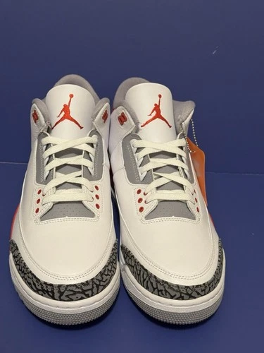 Jordan 3 Retro Fire Red - Men’s Size 12 - DN3707-160