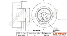 Disque de frein Mercedes 410