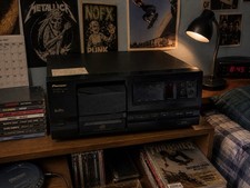 Vintage 1997 Pioneer 25-Disc File Type CD Changer Player Model PD-F407 HELP