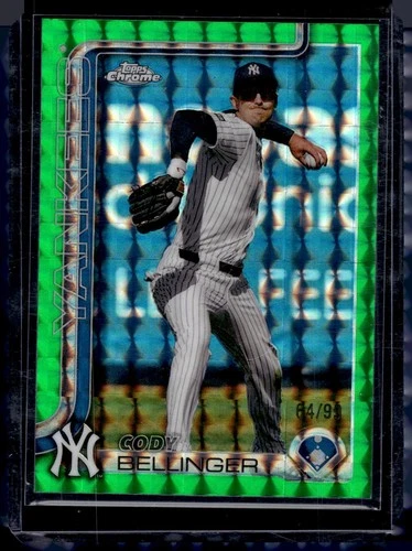 Cody Bellinger 2025 Topps Chrome Cody Bellinger #83 Green