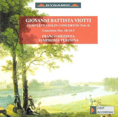 Franco - Symphonia Perusina Viotti: Complete Violin Concertos Vol.4 (CD) Album