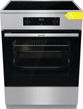 Gorenje Induktionsherd GEIT6C60XPG 60cm Edelstahl 71L A Touch Control