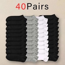 10pc Boat Socks Men Business Sports Breathable Non Pilling Summer Ankle Socks