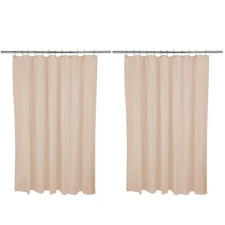 Bath Bliss 2 Pack Premium Shower Curtain Liner
