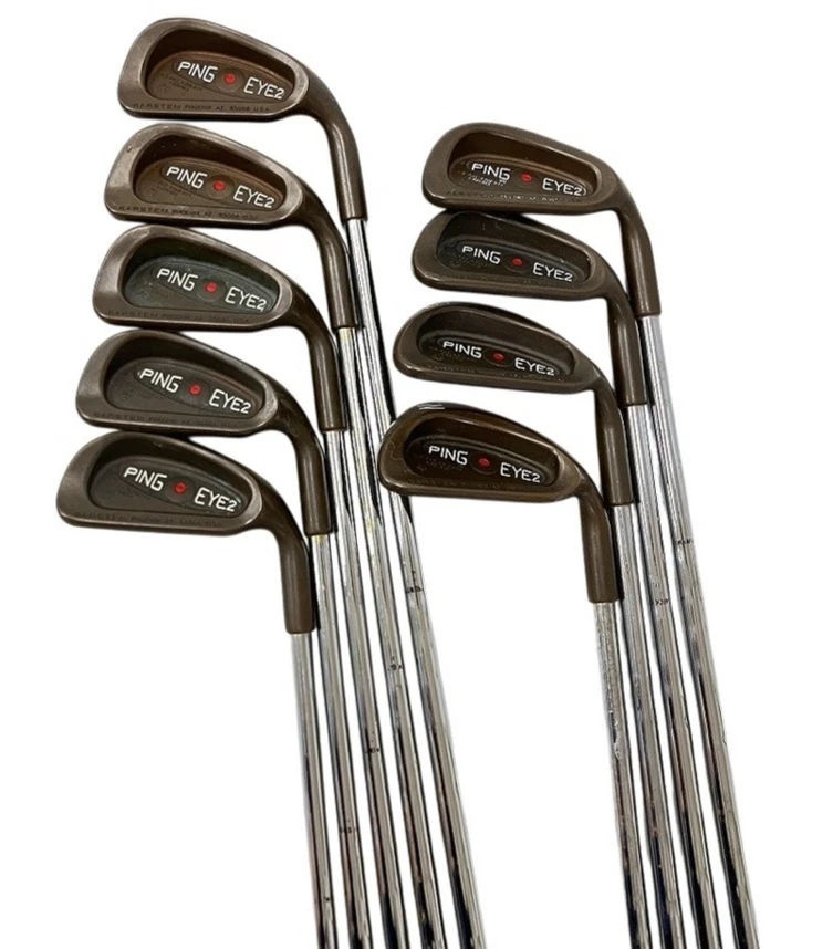 Ping Eye2+ Beryllium Copper Red Dot Iron Sets  #3-9,W,S (9Clubs) - Image 3 of 4