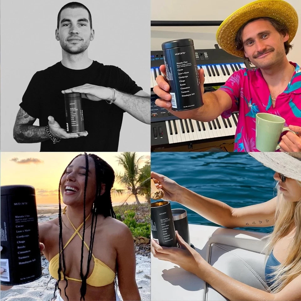 Alternativa de café con champiñones original MUDWTR | 2.240 mg cultivada en EE. UU. y 30 porciones  Foto 3 de 4