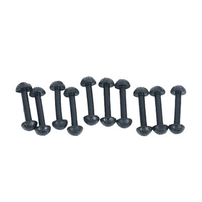 #ad NEW 10x Connectors Fit Motu Leg Band For Vintage Figures Black Rubber US $8.79