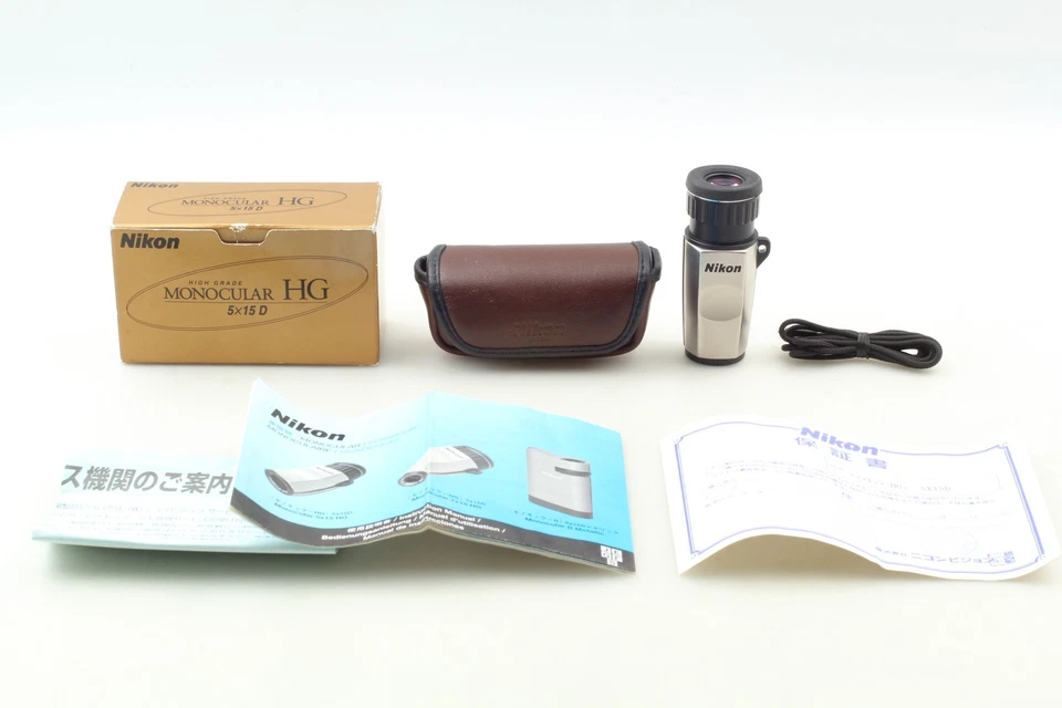[Top MINT in Box] Nikon MONOCULAR 5x15 9° High Grade Compact Telescope JAPAN - Image 3 of 4