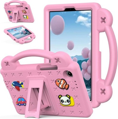 Kids Eva Shockproof Tablet Cover with Handle for Lenovo Tab One 8.7'' 2025 - Pin