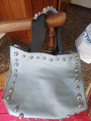 Schultertasche LUNA BAG Echtleder Etui gepflegt alles Original