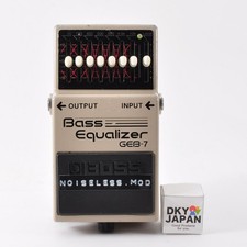 Boss GEB-7 Modified Noiseless For Bass Equalizer Pedal Mod Used Fm JP #GV85848
