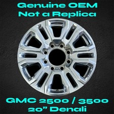 CLEAN! 20" Wheel for GMC Sierra Denali HD 2500 3500 2020 - 2023 Stock OEM Rim