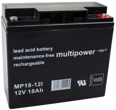 Blei Akku MP18-12 PB VdS | FG21803 | Powerfit S312/18G5 / 12V / 18 Ah