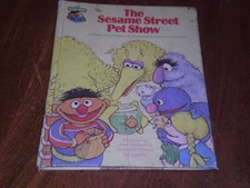 The Sesame Street Pet Show Book by Emily Perl Kingsley (1980) Vintage Children's